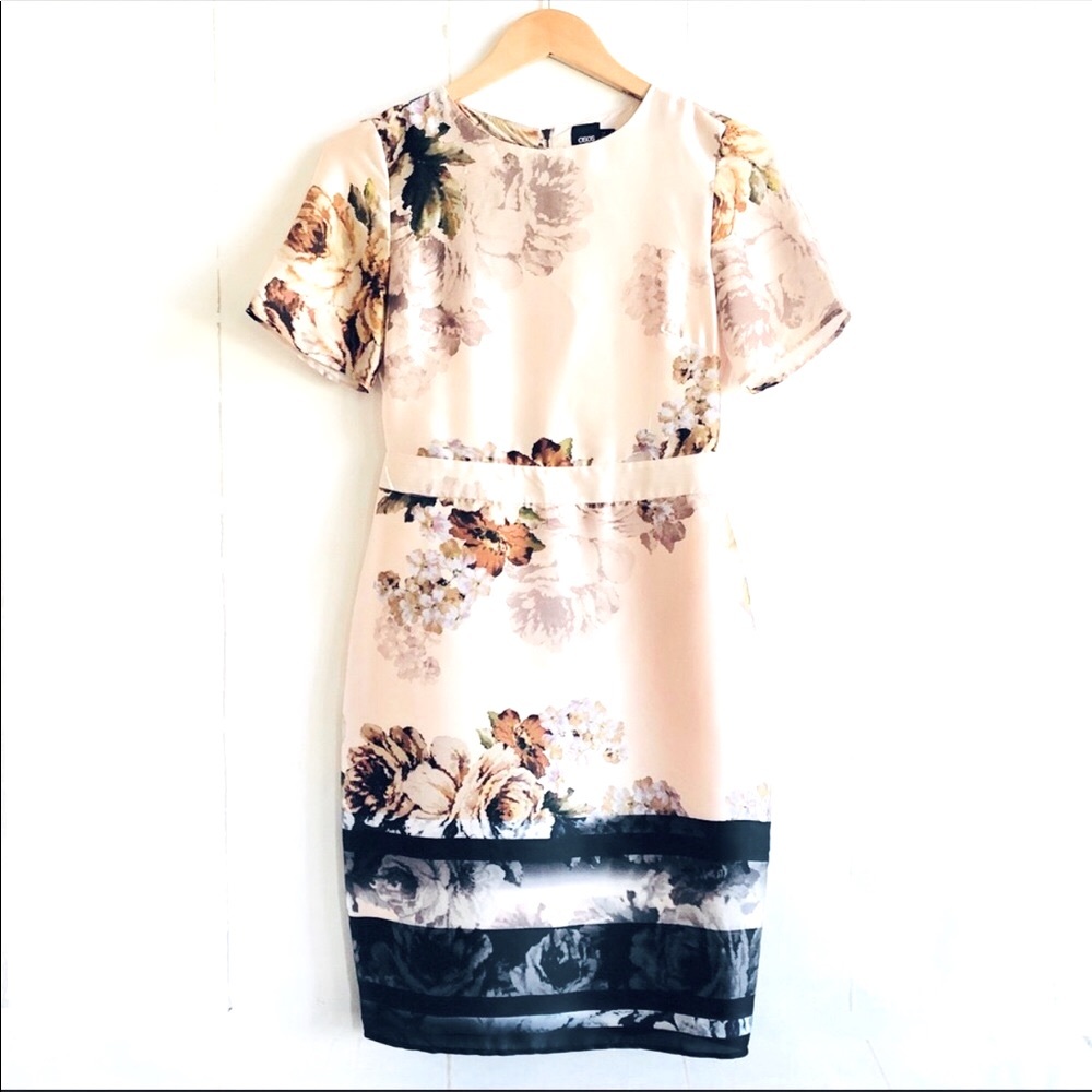 ASOS Flowy Colorful Sheath Dress